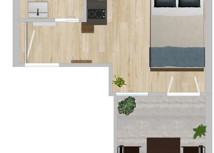 Tiny Old Town 아파트 베른